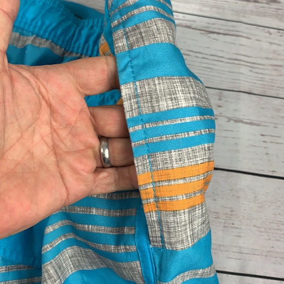 OP teal & orange swim trunks size XL - Picture 5 of 10